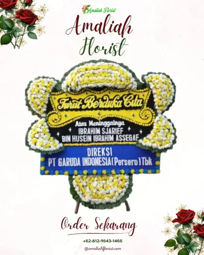 Papan Bunga Duka di Selopampang
